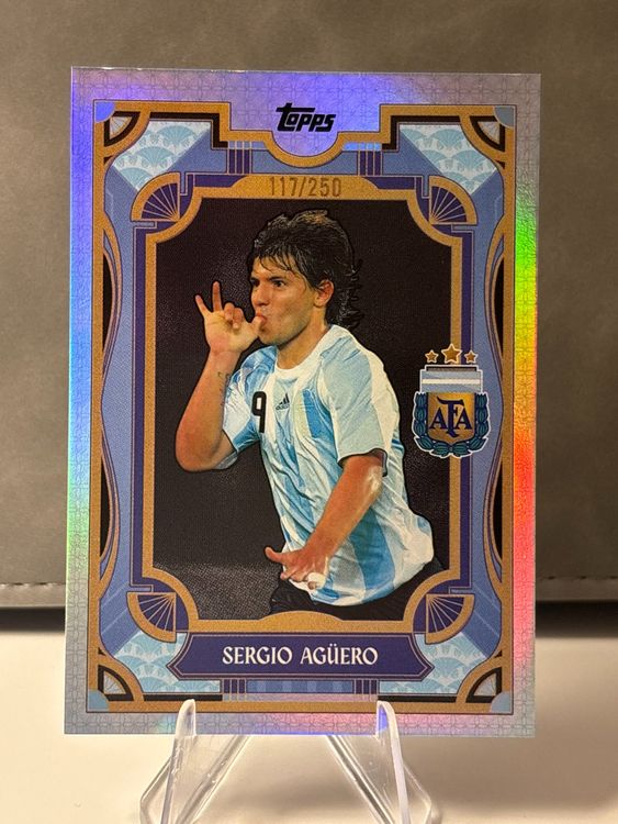 2024 SERGIO AGUERO /250 TOPPS Argentina Team Set (Neu (gemäss ...