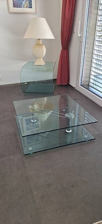 Tische: Table basse en verre  – Gebraucht aus Conthey von crittin1