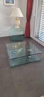 Table basse en verre 