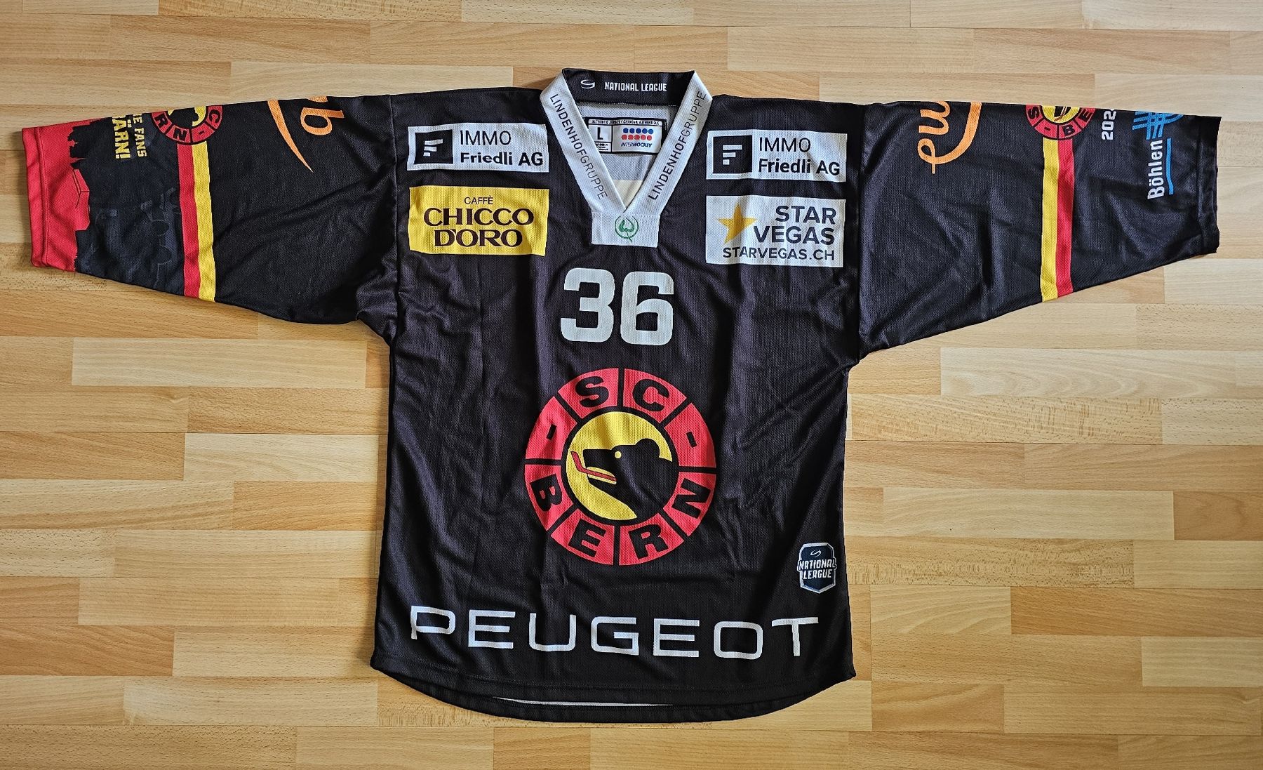 SC Bern Canottiere & Pantaloni: SC Bern Trikot #36 Reideborn – Nuovo e nell'imballaggio originale da Ittigen venduto da Sabi94