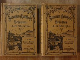 Antike Bücher: Leiden u. Freuden eines Schulmeisters I & II.