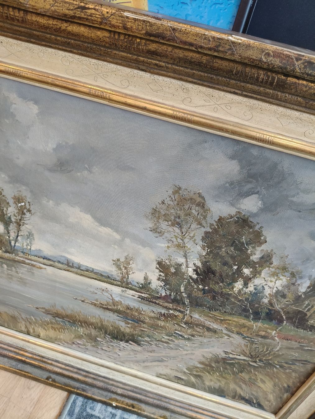 Dipinti:  Gottlieb Wasem 1961  – Usato da Zwingen venduto da inf_2blh 5