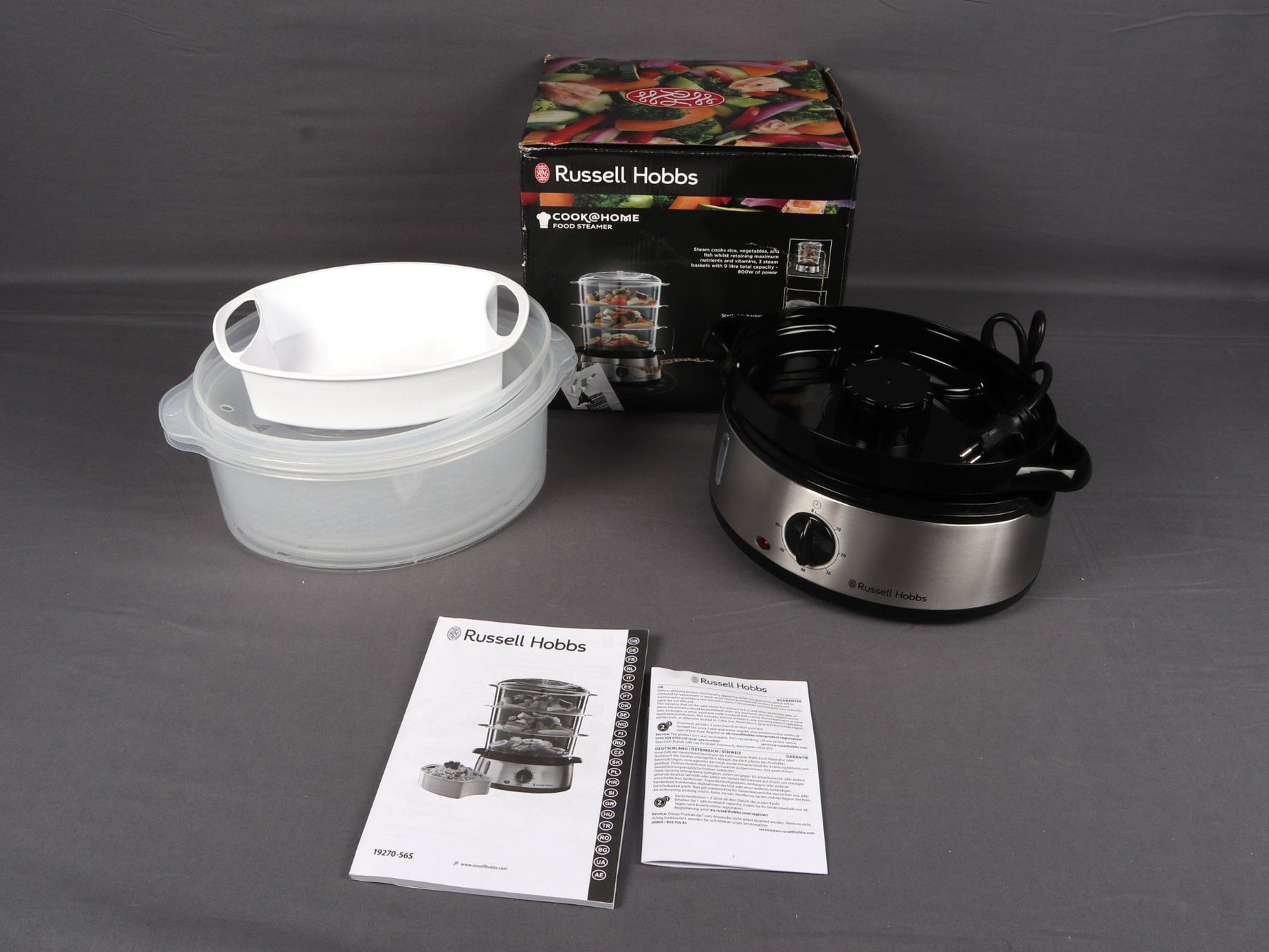 Russell Hobbs Elettrodomestici da cucina: RUSSELL HOBBS Food Steamer – Nuovo (secondo la descrizione) da Steinen venduto da Restwert_Steinen