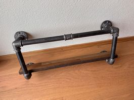 Industrial Wandregal für Küche (53 cm breit)