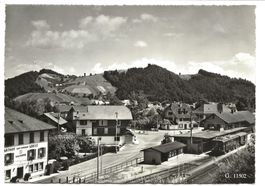 Hasle-Rüegsau (BE) Dorfpartie - Bahnhof - Gasthof Kreuz 1960