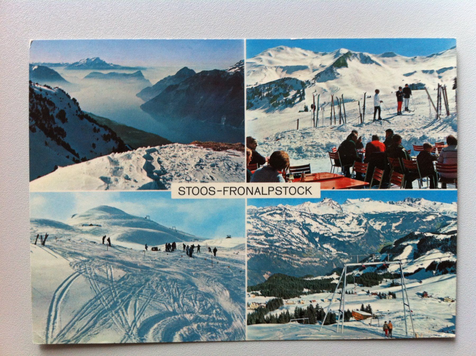 Cartoline postali: 3 Ansichtskarten Stoos/Fronalpstock 1973/1992 – Usato da Brunnen venduto da Artemis53 4