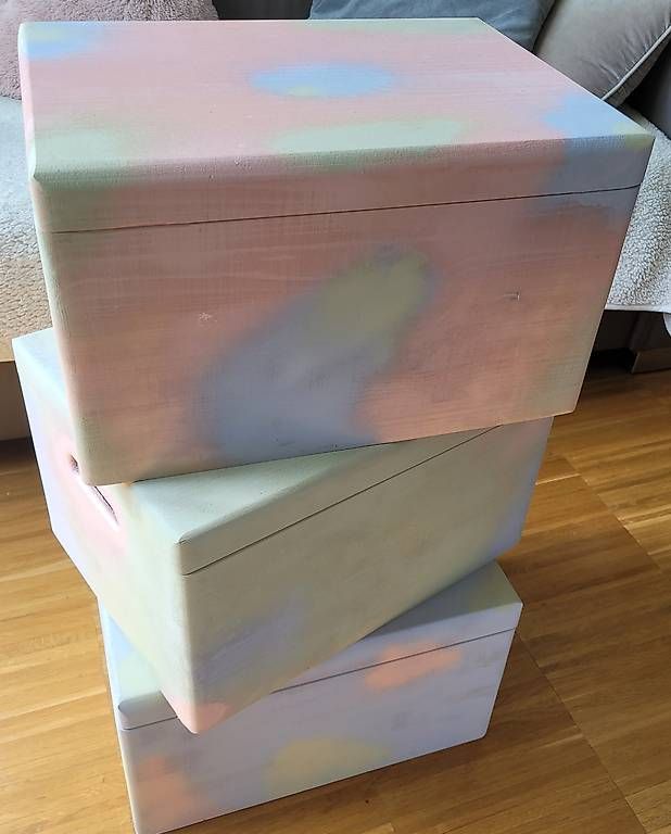 Transportkisten: NEU: Stapelbox / Holzbox mit Deckel – Neu und originalverpackt aus Pfäffikon SZ von MaHeW 1