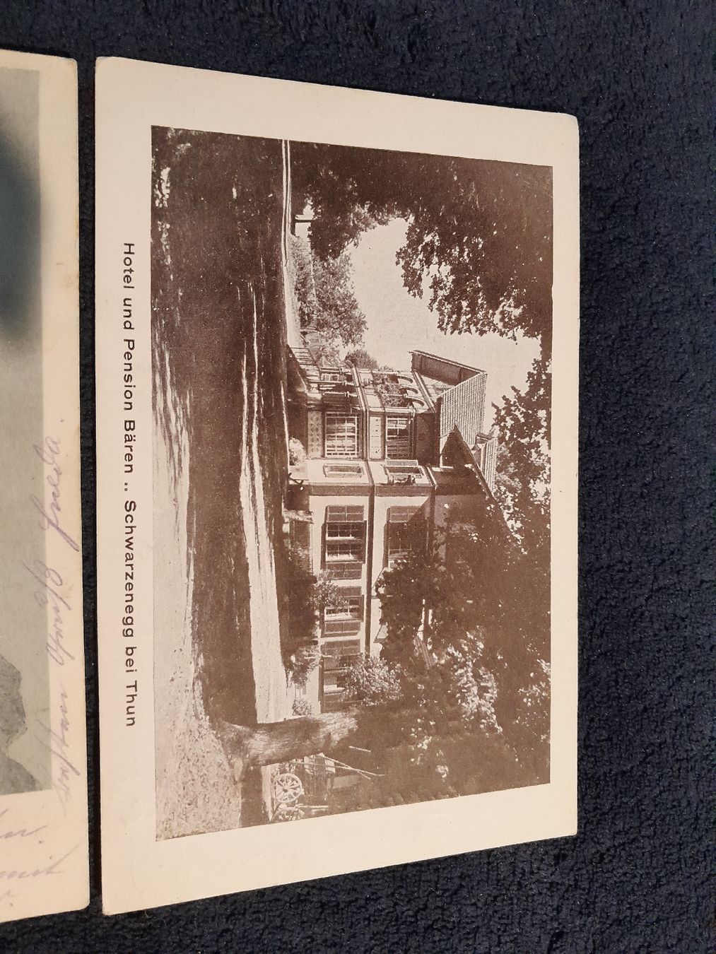 Ansichtskarten: 3 uralte Ansichtskarten Hotel Schweiz  – Gebraucht aus oekingen von beauty1964 1