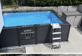 Intex Graphite Gray Pool, 400x300x124cm