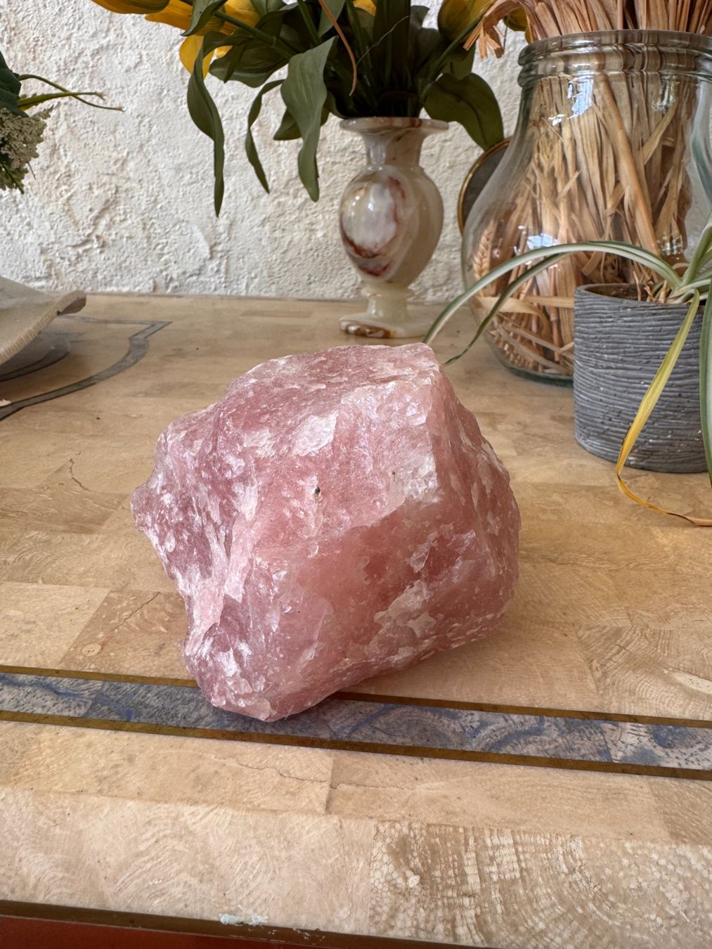 Minéraux & Lithothérapie: Pierre brute de quartz rose – D'occasion à La Neuveville par ghubler