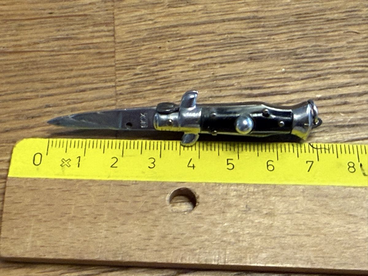 Taschenmesser: Taschenmesser Automatik LEGALES Sackmesser – Gebraucht aus Goldach von Donpancho 5