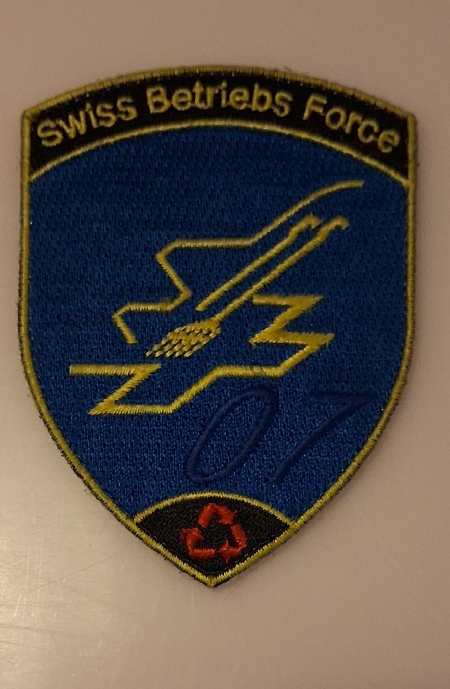 Armée suisse Plaquettes & Badges: Patch Swiss Betriebs Force 07 – D'occasion à Derendingen par Nellino01