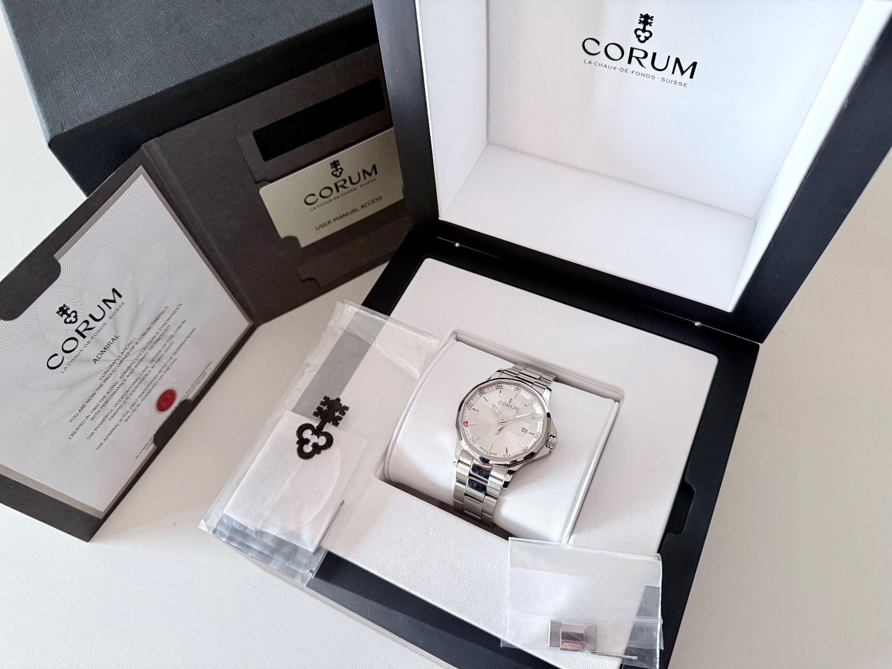 Corum Orologi: CORUM Admiral's Cup Legend 42, Automatic, Swiss Edition – Usato da Le Mont-sur-Lausanne venduto da LycaGallery 8