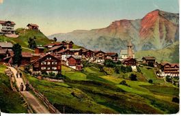Tschiertschen Dorf 1915