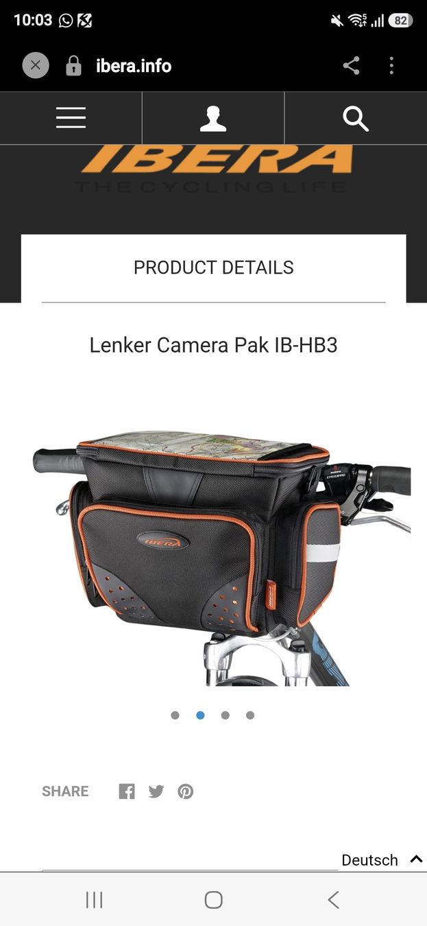 Borse: Fahrradlenker Tasche – Nuovo e nell'imballaggio originale da Aadorf venduto da Blutengel1980 2