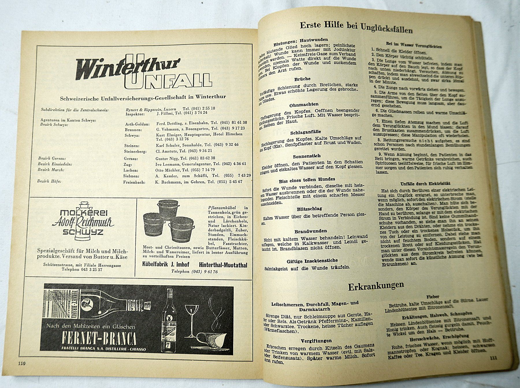 Kalender: Schwyzer Kalender 1964 – Gebraucht aus Baar von 2cvbaar 6