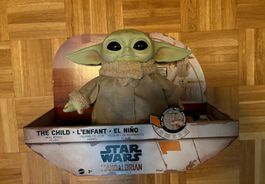 Figurine peluche Star Wars Animée et sonore Mandalorian Chil