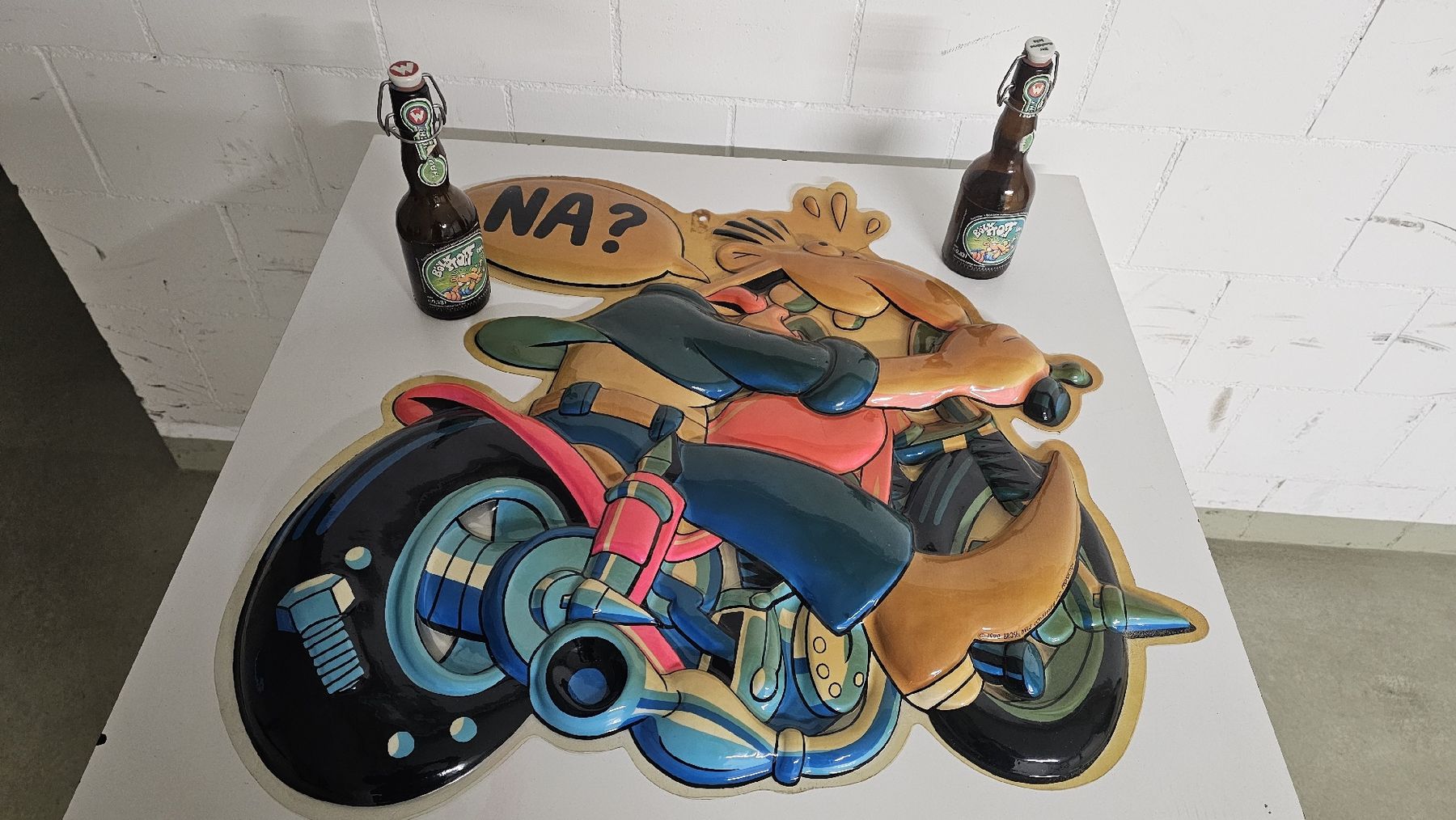 Statuette: Comic Dekor Werner Figur Motorrad limitiert – Usato da Fislisbach venduto da Jessyalisha