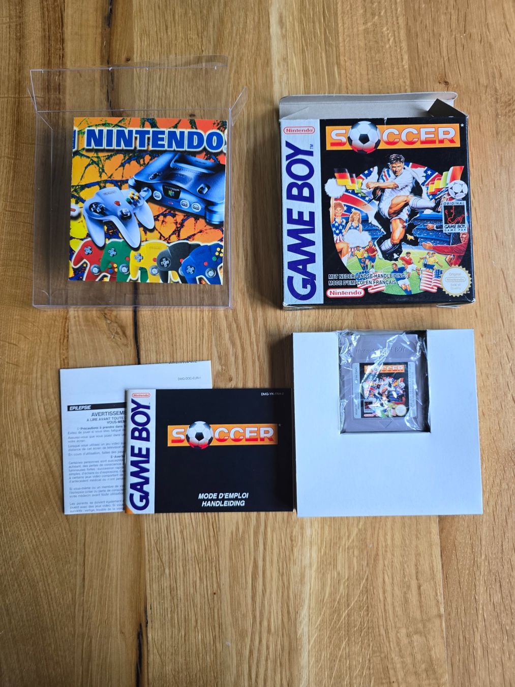 Nintendo Giochi: Nintendo Gameboy/Soccer/OVP – Usato da Sursee venduto da Elian91