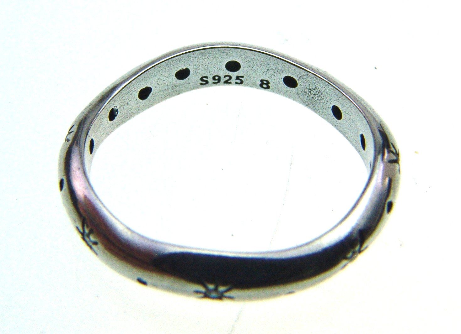 Ringe: 925 Silber Fingerring mit funkelden Steinchen Sterne – Neu (gemäss Beschreibung) aus Schmitten FR von la_luna_blue 5