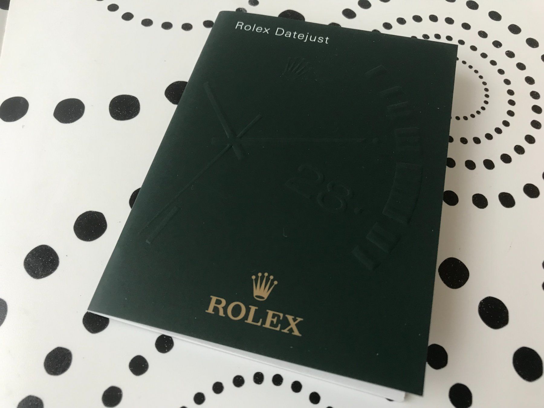 Rolex Documenti: ROLEX DATEJUST - OPERATING INSTRUCTIONS - DE !!! – Usato da Epalinges venduto da watchforyou