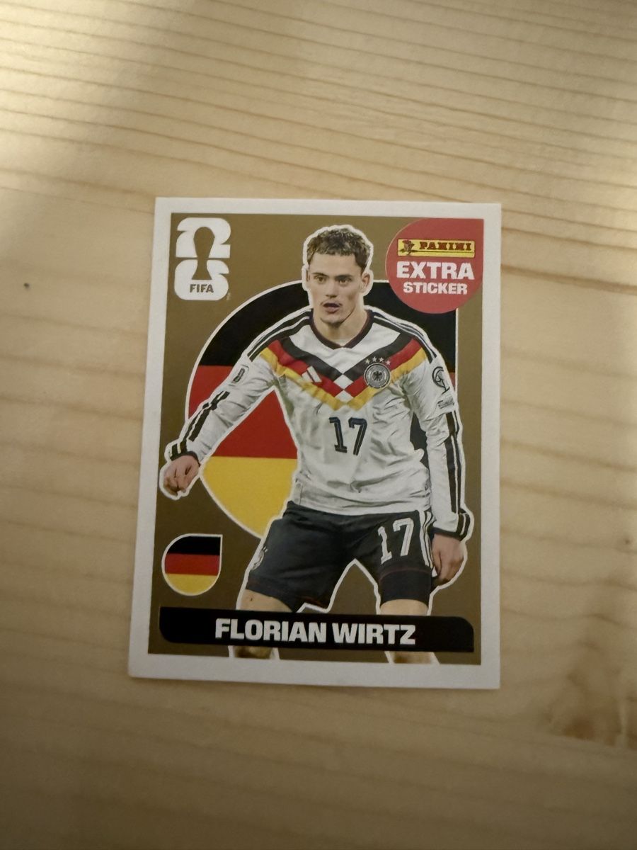Panini Carte collezionabili: FLORIAN WIRTZ GOLD – Nuovo e nell'imballaggio originale da Maienfeld venduto da and_g6ts