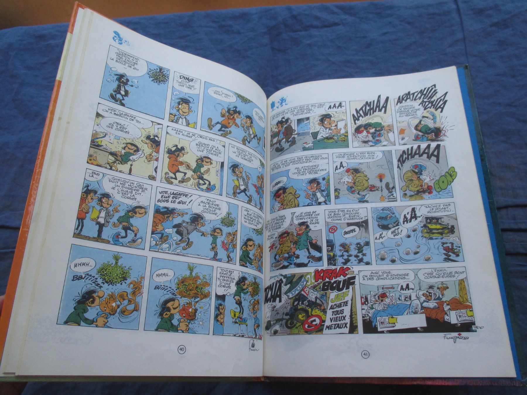 BD: Gaston 10 Le géant de Lagaffe – D'occasion à Colombier NE par Nevenma 2