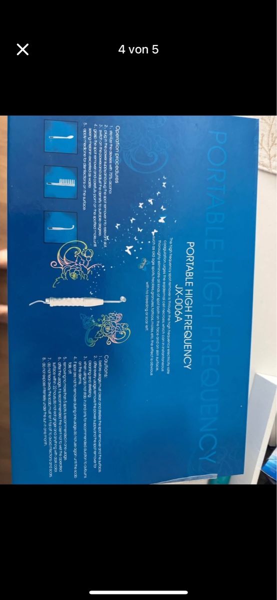 Gesichtspflege: Darsonval hygh Frequenz – Neu und originalverpackt aus Oberägeri von kokabura01 1