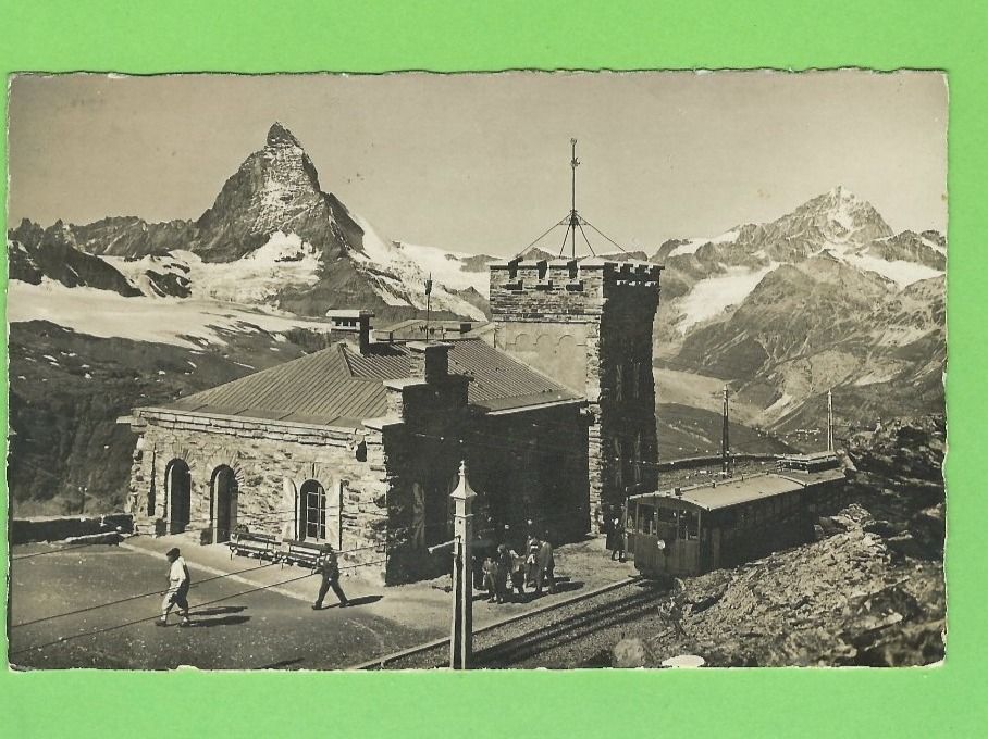 Cartoline postali: Zermatt,  Gornergrat-Station – Usato da Zürich venduto da t24_de