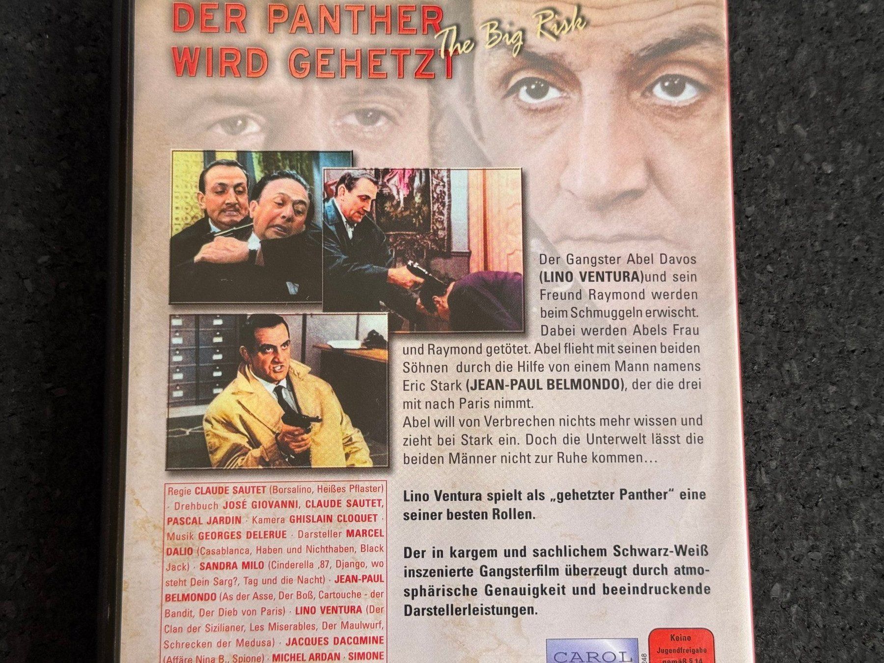 Alle DVDs: Der Panther wird gehetzt "The Big Risk" DVD DE – Gebraucht aus Fribourg von tschjoly 2