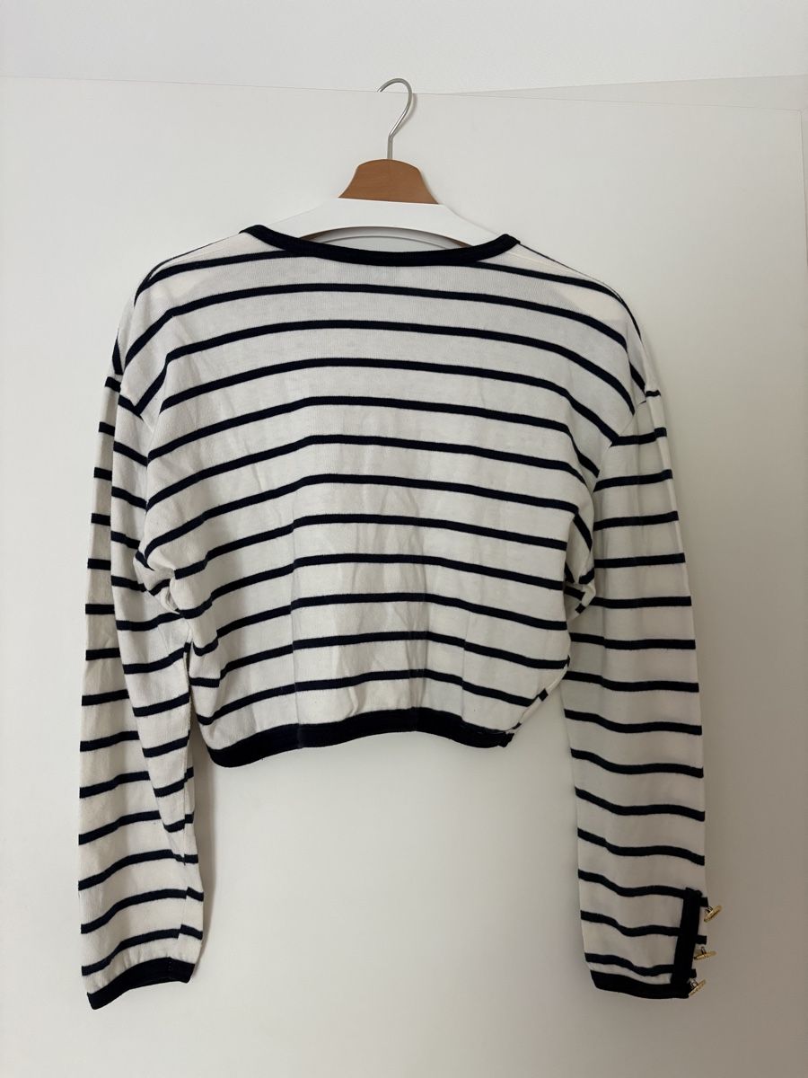 Giacche: Pull marinière crop top – Usato da Chêne-Bougeries venduto da emma.li 3