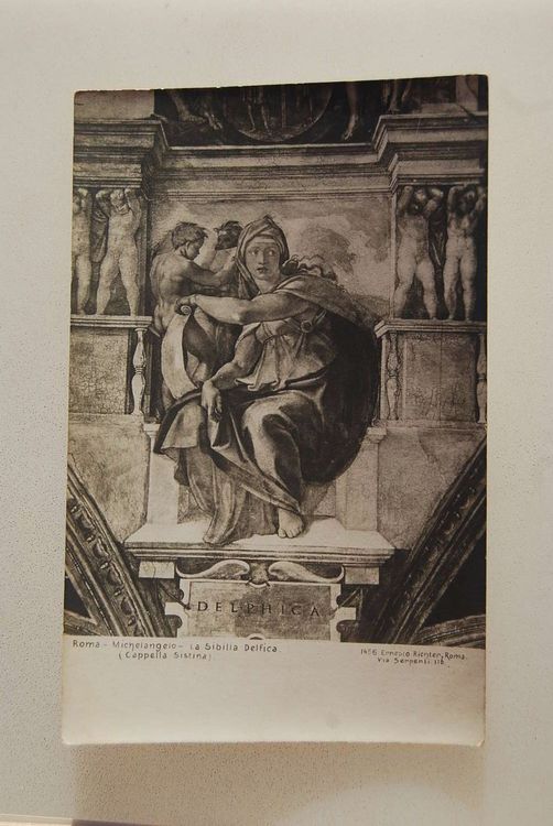 AK Roma Michelangelo La Sibilla Delfica Kaufen auf Ricardo