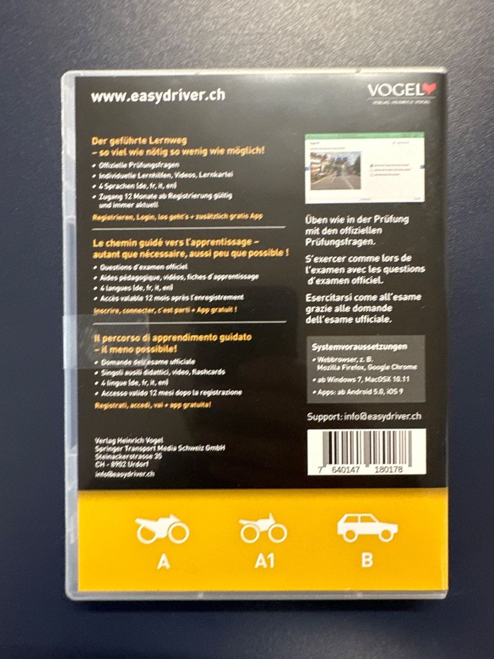 Software: Fahrschule Lernsoftware Auto neu – Nuovo e nell'imballaggio originale da Affoltern am Albis venduto da chreche 1