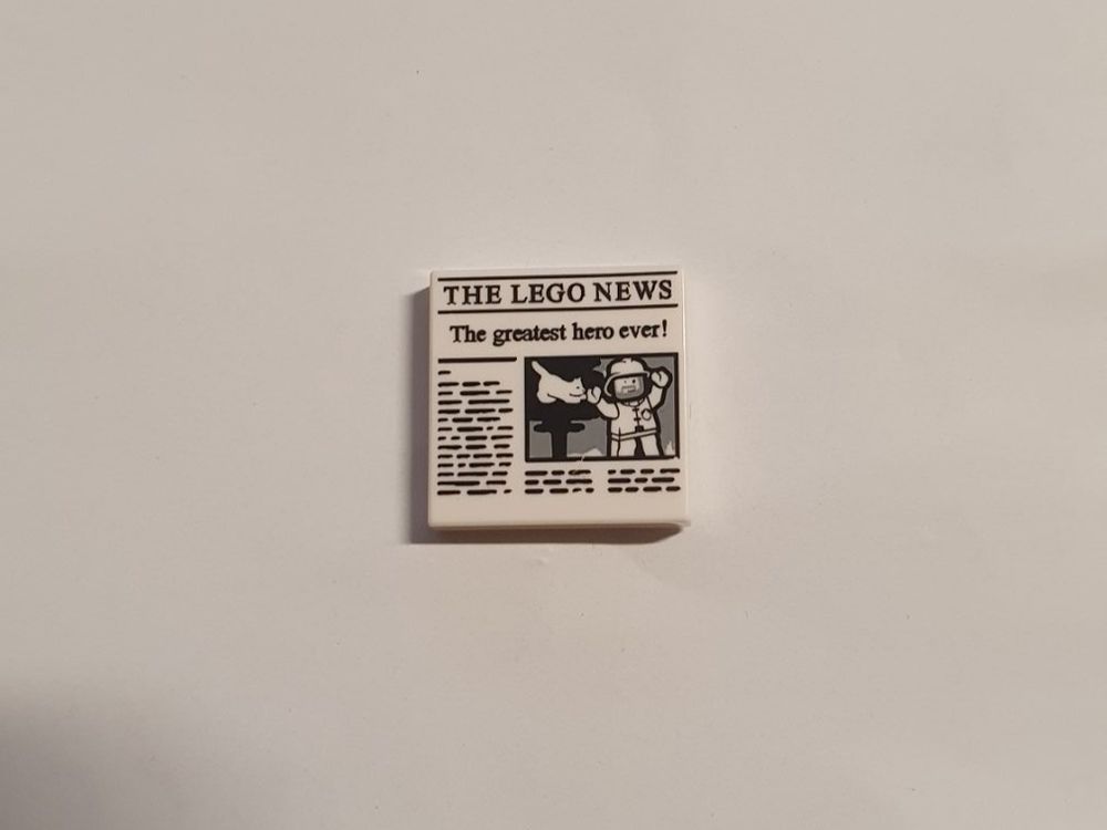 Lego 3068 2x2 Fliese bedruckt News (Neu (gemäss Beschreibung)) in ...