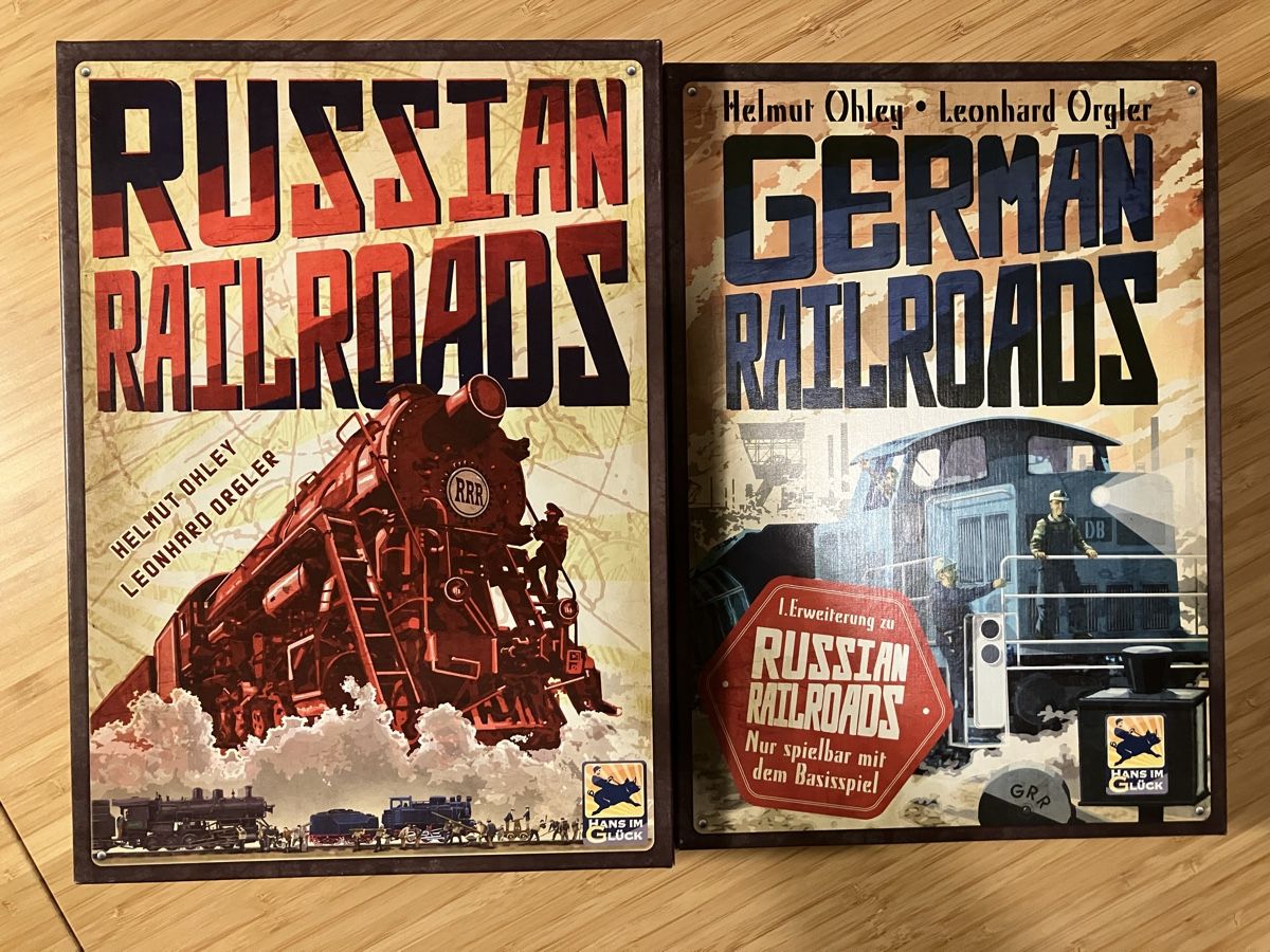 Spiele: Railroads Bundle - Russian Railroads & German Railroads – Neu (gemäss Beschreibung) aus Stettlen von cultcards