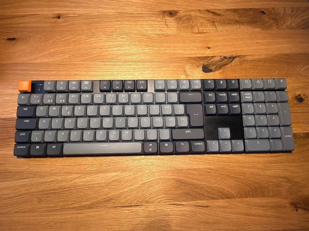 Keychron Tastaturen: Keychron K5 QMK V2 - CH Layout - Red Switches – Neu (gemäss Beschreibung) aus Aettenschwil von TomQTom 2