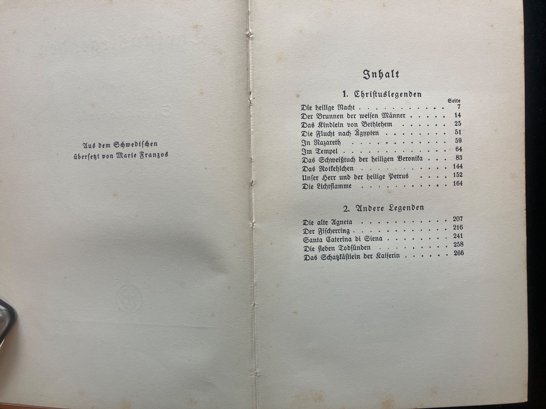 Libri: Christuslegenden. S. Lagerlöf, antik – Usato da Wangen ZH venduto da day01 2