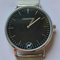 CANARIANS HERRENUHR MIT MILANAISE-ARMBAND - NEU - BESONDERS