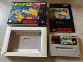 TETRIS ATTACK SPIEL FÜR SUPERNINTENDO IN ORIGINALSCHACHTEL