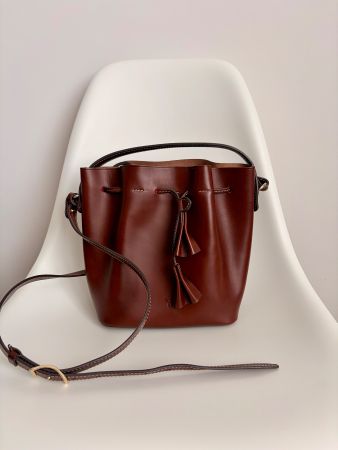 Benci Brothers Tasche in kastanienbraun