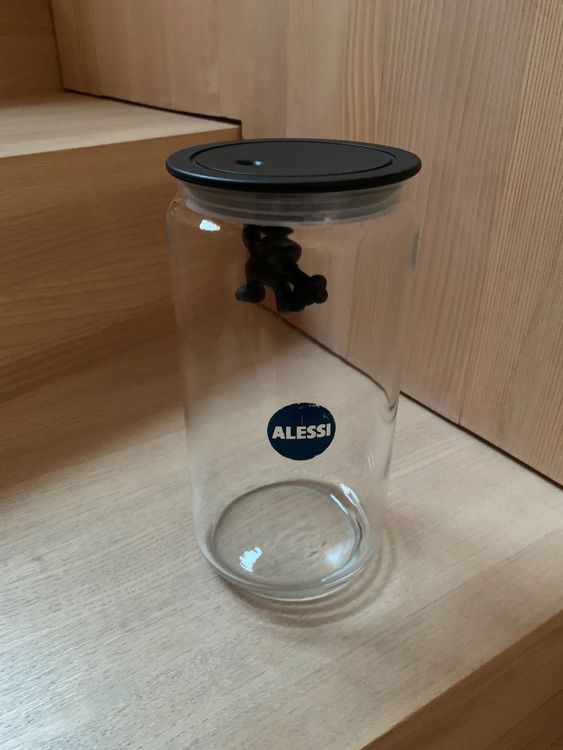 Alessi Dressed In Wood Glasglocke Mit Buchenholz-Knauf – Stylischer Deckel Für Tisch & Küche