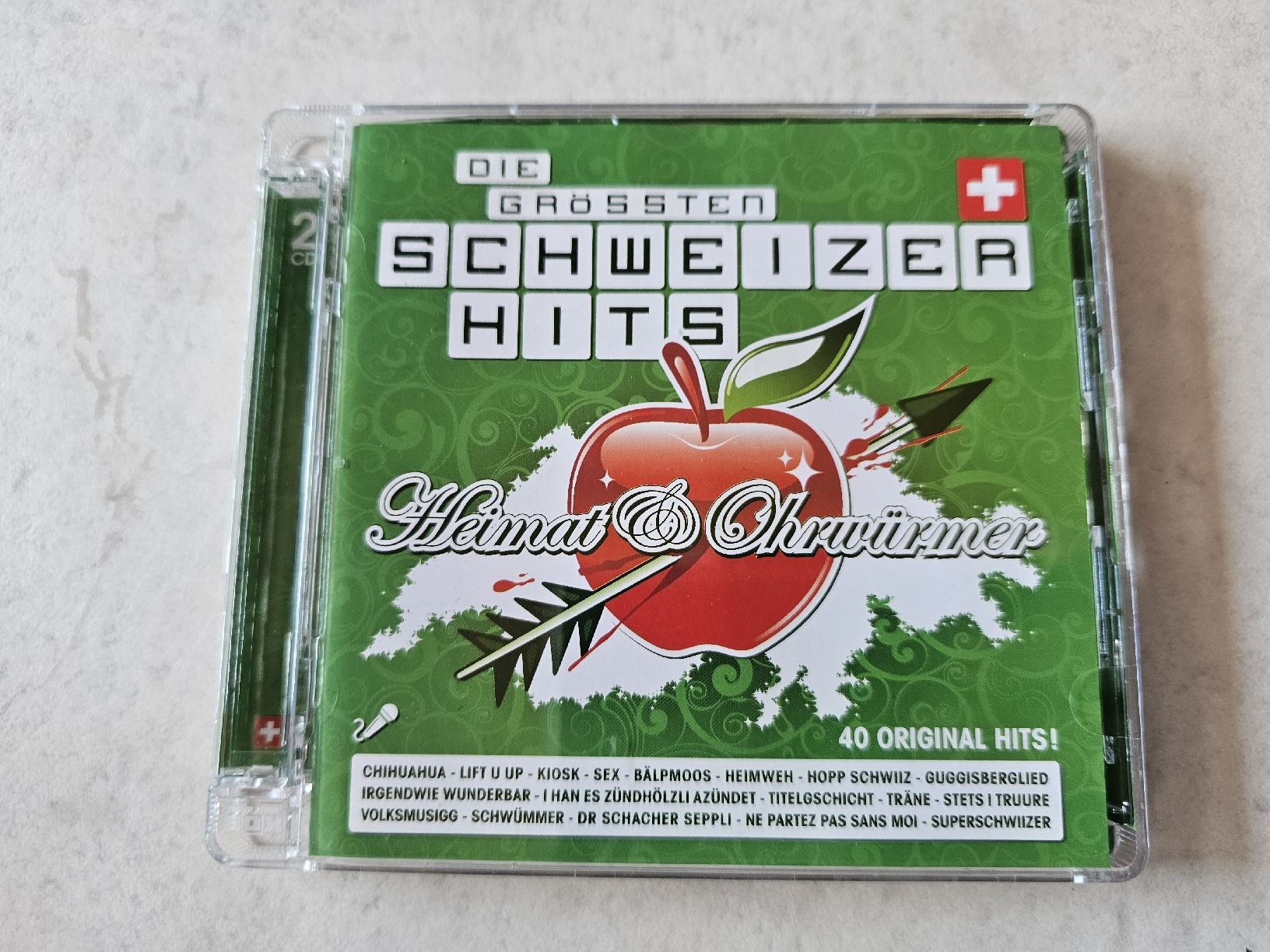 CD: Die grössten Schweizer Hits  -  Heimat & Ohrwürmer / 2 CD's – Usato da Schneisingen venduto da backstore24