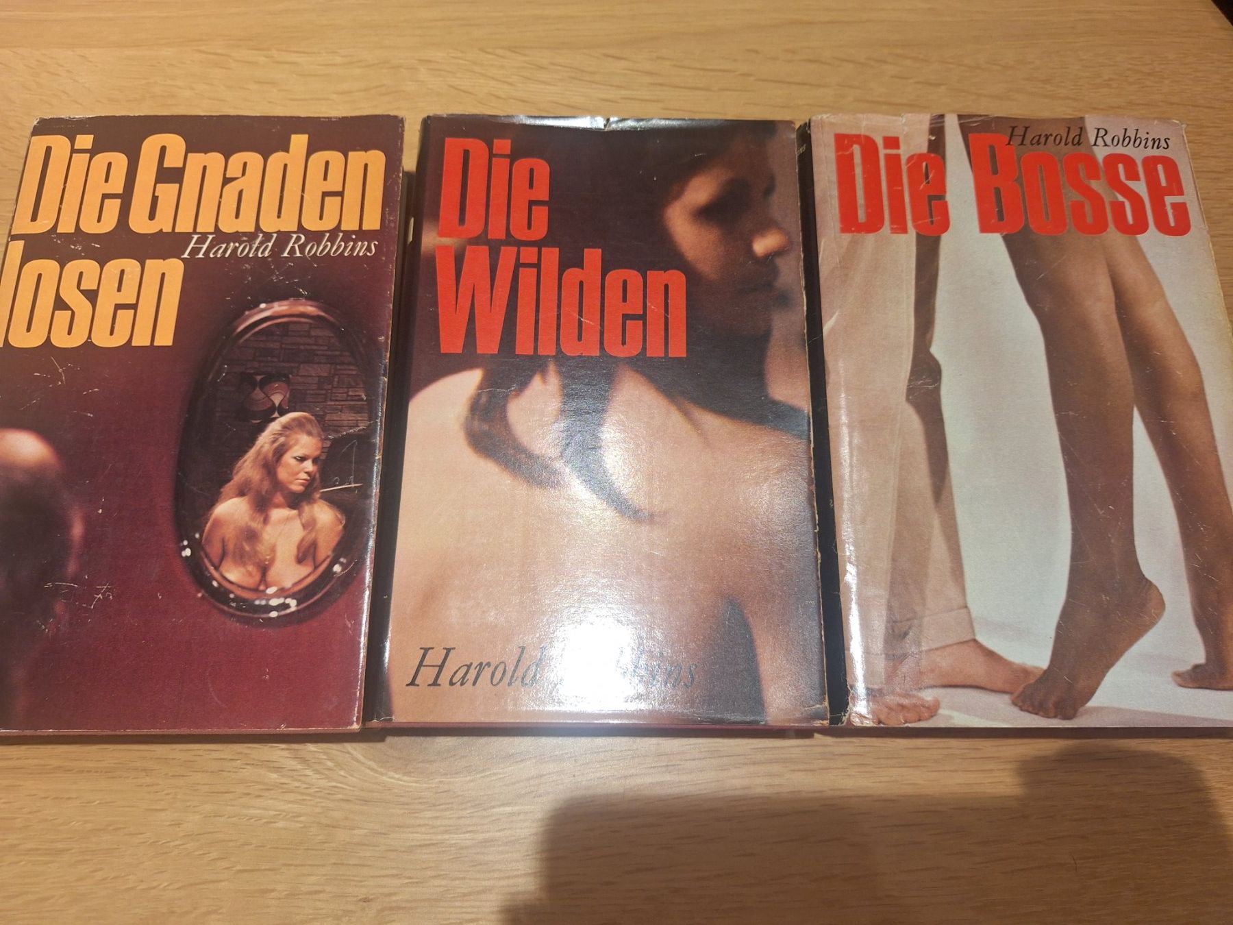 Livres: 3 Bücher Harold Robbins – D'occasion à Wanzwil par chlinih93