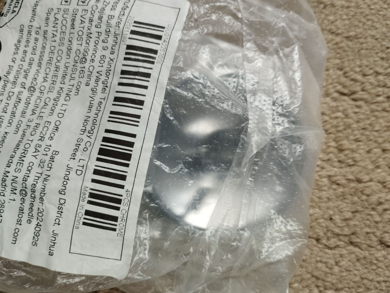 Wandhalterungen: Abdeckung WC Bad, 4 St.,15 mm, Kunststoff – Neu und originalverpackt aus Ostermundigen von Dinge1 2