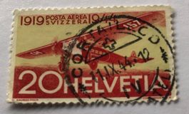 Nr.F 38 mit Vollstempel