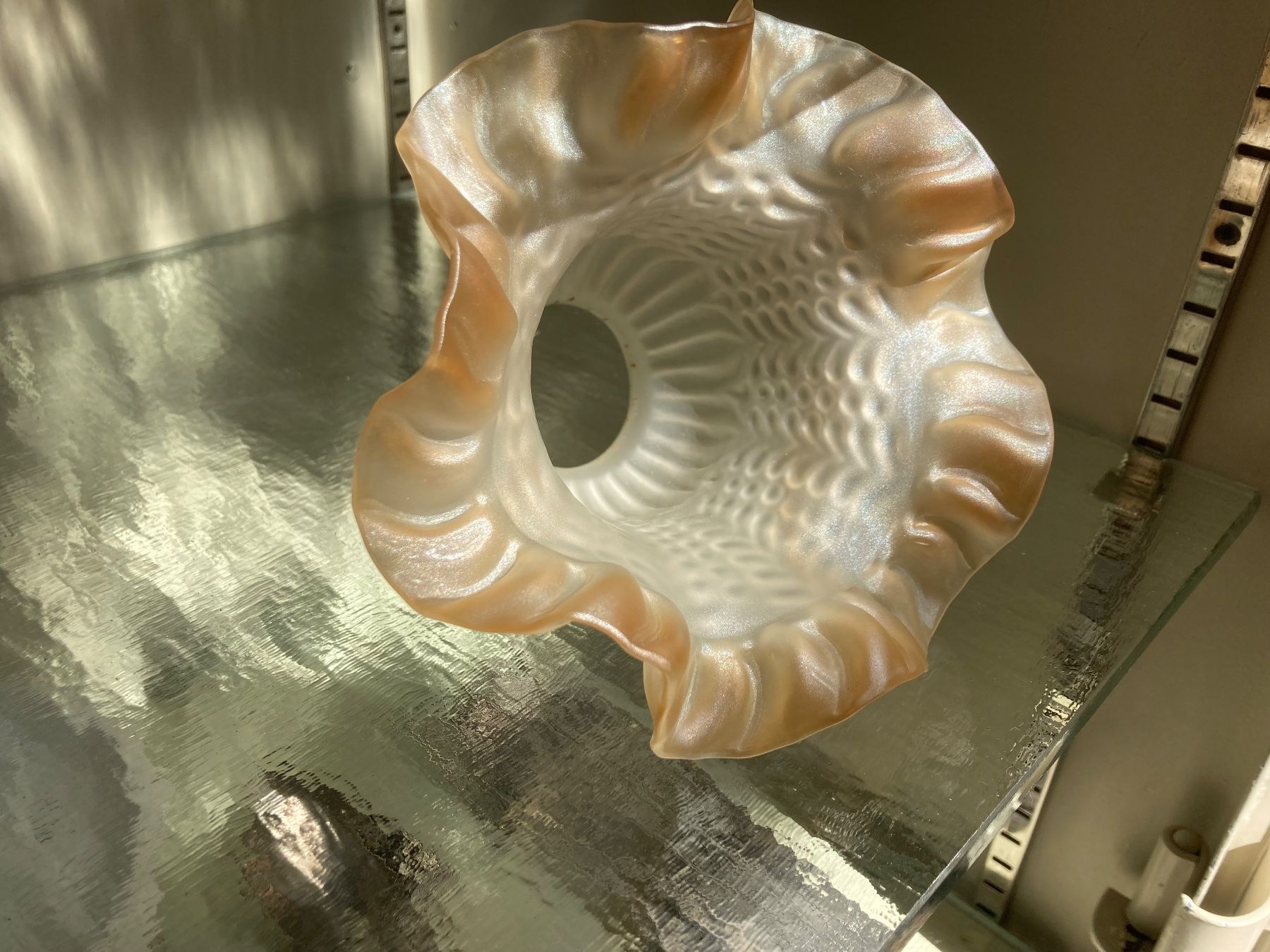 Lampenschirme: antiker Lampenschirm - Glas – Gebraucht aus zürich von papalapa 1