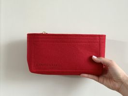 Organizer in rot für 2.55 226 und 19 Medium Tasche