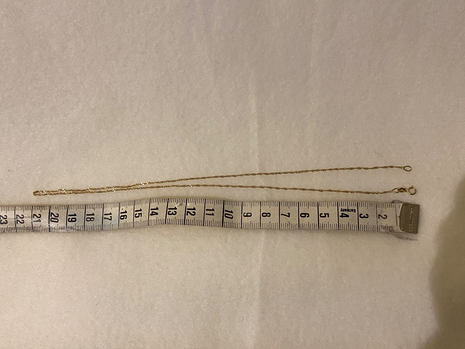 Ketten: Gold ketten 18 K – Neu (gemäss Beschreibung) aus Liestal von marieugenia 3
