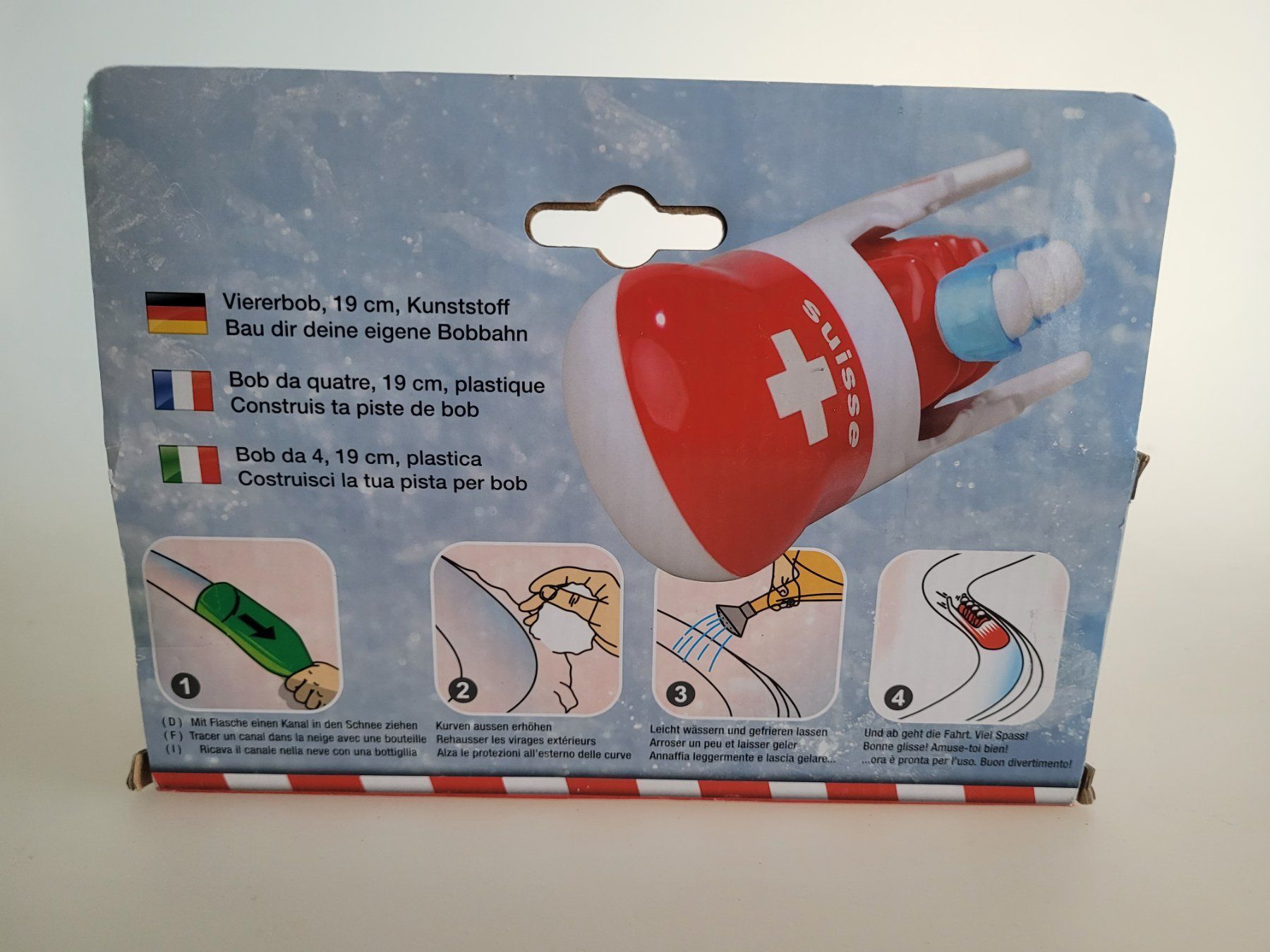 Giocattoli: Viererbob 19 cm Kunststoff Neu – Nuovo e nell'imballaggio originale da Oberuzwil venduto da aseinkaufswelt 1