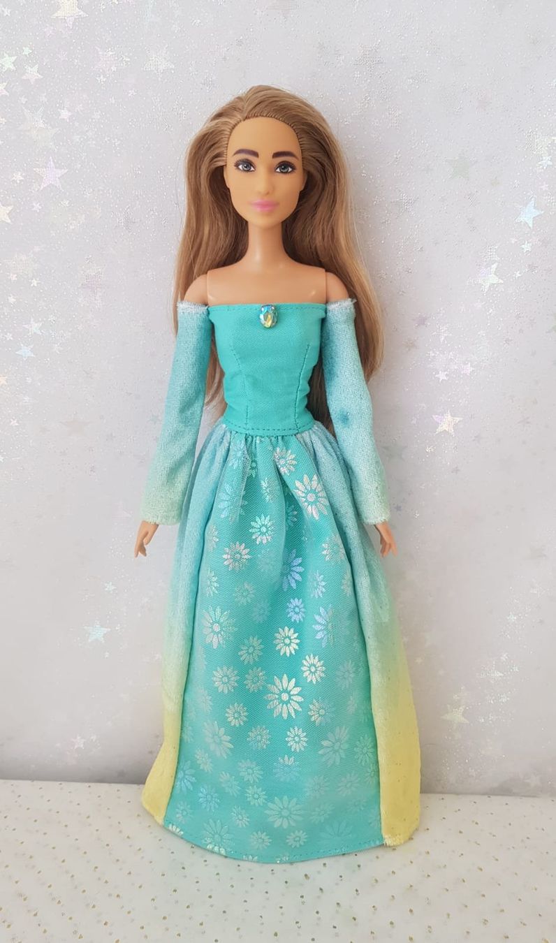 Bambole: Barbie Kleid selbstgemacht – Nuovo e nell'imballaggio originale da Lachen SZ venduto da Sakura4hime 1
